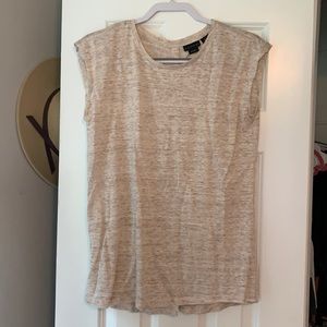 Button back Light weight tank/tee